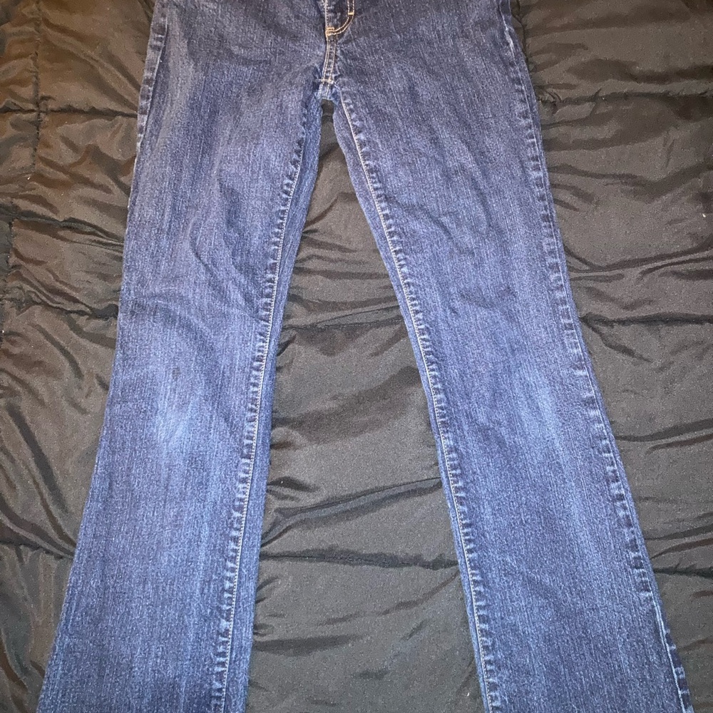 Tommy Hilfiger Women's Straight Leg Blue Jeans
